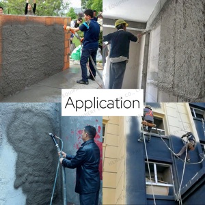 Máy phun vữa 711 nâng cấp có máy trộn điện, bảo hành 1 năm, dùng cho tường, xi măng, sơn, bột trét trong xây dựng - Product Image 4