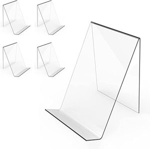 Soporte acrílico <span class=keywords><strong>para</strong></span> exhibición de libro, <span class=keywords><strong>caballete</strong></span> de exhibición de acrílico transparente <span class=keywords><strong>para</strong></span> tableta, <span class=keywords><strong>para</strong></span> mostrar imágenes, libros, hojas de música, cuadernos, obras de arte - Product Image 2