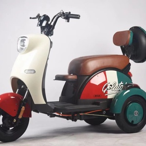 Tricycle électrique à trois roues 500W en gros de Chine, vélo électrique à carrosserie ouverte 48V pour passagers, certifié CEE - Product Image 3