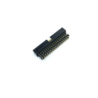 Connecteur de prise noir ISO9001 certifié RealRun 2.0mm Box Header IDC-Type 2x18 broches plaqué or Flash PA6T pour carte de circuit imprimé – Vente chaude