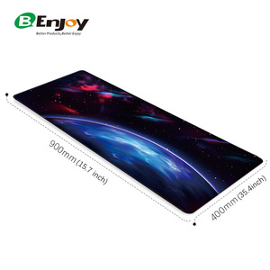 لوحة فأرة كبيرة مضادة للانزلاق عالية الجودة من شركة تصنيع المعدات الأصلية ، قماش متين من البوليستر ، تسام للألعاب في المخزن - Product Image 3