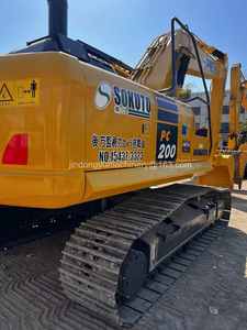 Excavatrice Komatsu PC200 d'occasion du Japon, 20 tonnes, 99% neuve, avec moteur, boîte de vitesses, pompe et roulements - Garantie 1 an et rapport d'inspection - Product Image 3