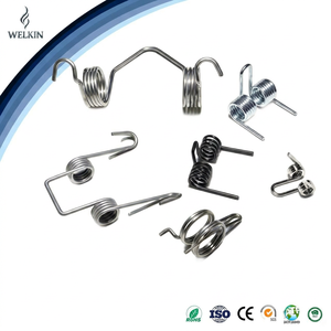 Custom Double Torsion <b>Spring</b> Stainless Steel Industrial Wire Form Helical Bending Precision Metal Component Hardware - Product Image 1