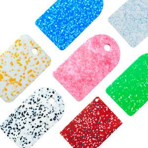 Tagliere antiscivolo colorato in plastica addensata in HDPE per uso cucina e Chef - Product Image 1