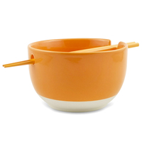 OEM ODM Nuevo Tazón de Cerámica Pintado a Mano para Fideos, con Logotipo Personalizado, Tazón de Melamina con Panda en Relieve para Ramen, Ideal para Regalo