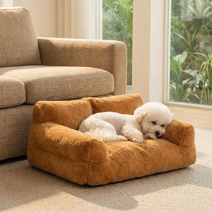 Cama para Mascotas en Forma de Sofá, Cálida para Invierno, Desmontable y Lavable, Universal para las Cuatro Estaciones, Venta al por Mayor Internacional - Product Image 1