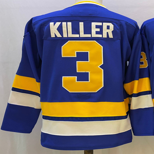 Camisetas <span class=keywords><strong>de</strong></span> Hockey Cosidas para Hombre 00 Griswold  3 Killer  7 Dunlop  8 Makar  8 Selanne  9 Kariya  16 Hanson  16 Hull - Product Image 3