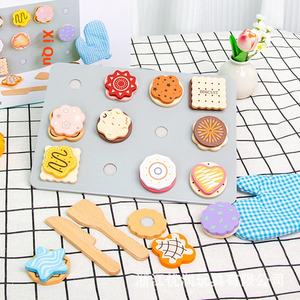 Elisyia Jouet <span class=keywords><strong>de</strong></span> <span class=keywords><strong>cuisine</strong></span> en bois multifonctionnel pour faire semblant <span class=keywords><strong>de</strong></span> cuire des biscuits, jeu d'imitation, jouets éducatifs pour enfants et tout-petits - Product Image 5