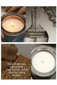 Squisita Boutique di fascia alta espositore interno retrò latta Aroma per la casa candela Aroma regalo candela - Product Image 4