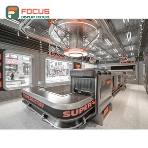 เคาน์เตอร์บริการร้านกาแฟขนาดใหญ่ แผงกระจกนิรภัย จุดชำระเงิน พื้นที่ทำงาน เคาน์เตอร์บริการหน้าร้าน - Product Image 4