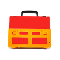 Trousse de premiers soins professionnelle de haute qualité, rouge, durable, en matériau PP, pour les voyages/la maison/le lieu de travail/la voiture/les animaux domestiques