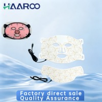Masque en silicone LED 7 couleurs pour le visage et le cou - Thérapie photonique à 108+54 perles - Outil de soin personnel et de beauté - Appareil de rajeunissement cutané à domicile