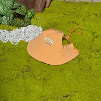 Chapeau Bob pour Chien en Nylon Respirant d'Été avec Sangle Mentonnière Réglable - Protection Anti-UV pour Activités de Plein Air et Pêche
