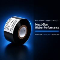 Ruban de marquage à chaud en PET de haute qualité, 30 mm x 100 m, en rouleau fendu, pour codeur de date