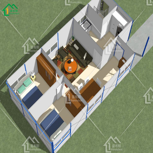 Cas préfabriquée prezzi maisons préfabriquées afrique du sud fabricants à faible coût maison préfabriquée estimations article po - Product Image 5