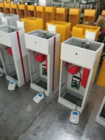 Barrière de sécurité manuelle pour parking, poteau de signalisation pliable à bras réglable, anti-effraction, pour entrée de route