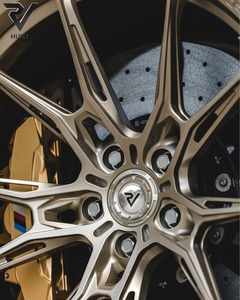 Rines Cóncavos Hunt Color Oro Champán, 5x112 5x114.3 5x120, 18 19 20 21 Pulgadas, Aleación de Aluminio Forjado, para <span class=keywords><strong>BMW</strong></span> F G <span class=keywords><strong>M</strong></span> - Product Image 3