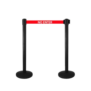 Traust hattı kontrol geri çekilebilir kemer sıra bant havaalanı kalabalık bölücüler bariyer Stanchion barikat standı