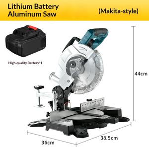 <span class=keywords><strong>Scie</strong></span> à aluminium multifonctionnelle à batterie au lithium pour le commerce transfrontalier, modèle industriel haute précision rechargeable - Product Image 6