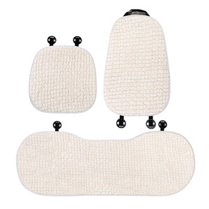 Coussin de siège auto Puff Co universel en peluche respirant antidérapant pour siège avant toutes saisons pièce unique - Product Image 5