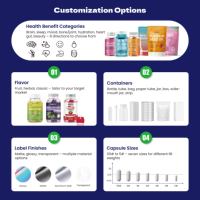 Capsules de collagène en peptides OEM sous marque privée 1800mg 5 types I/II/III/V/X Soutien antioxydant pour adultes pour la peau, les cheveux, les articulations et les os