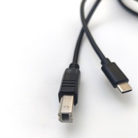 Câble USB C vers USB, 3 pieds, 5 pieds, pour Scanner, câble d'imprimante Type C vers USB, prix de gros