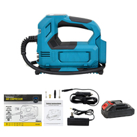 21V Industrial Portable Brushless Motor Multi-function Cordless Air Compressor with Digital Automatic Tire Inflation for Car