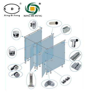 Thép không gỉ treo tường móc áo cho nhà vệ sinh phân vùng cho các trường học trung tâm khách sạn - Product Image 1