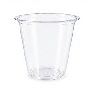Verre PET Premium Transparent Effet Cristal, Forme en U, 400 ml/16 oz, Gamme de Verres PET – Vente en Gros de Verres PET Premium - Product Image 1