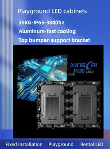 Xingcai Độ phân giải cao ngoài trời P5 LED hiển thị quảng cáo <span class=keywords><strong>video</strong></span> tường LED hiển thị P5 960*960mm cho sân vận động - Product Image 2