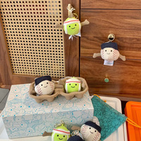 UK JE Fun Sports Porte-clés en peluche mignon pour sac de tennis, cadeau - Mini poupée édition limitée
