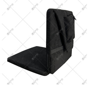 Camping Chair Heating Pad <b>Rectangular</b> Black Oxford Cloth Heated Seat <b>Cushion</b> For Outdoor Use - Product Image 5