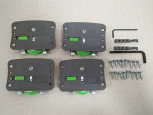 OPK Nylon cửa trượt hướng dẫn theo dõi và con lăn cho hệ thống cửa trượt - Product Image 3