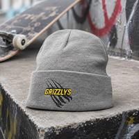Bonnet d'hiver personnalisé avec logo, patch en cuir brodé, chapeau côtelé de haute qualité, vente en gros, faible MOQ, fabricant OEM