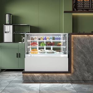 <span class=keywords><strong>Vitrina</strong></span> Exhibidora <span class=keywords><strong>de</strong></span> Pasteles Comercial <span class=keywords><strong>de</strong></span> Acero Inoxidable <span class=keywords><strong>de</strong></span> 1.<span class=keywords><strong>2</strong></span> <span class=keywords><strong>Metros</strong></span> con Compresor <span class=keywords><strong>de</strong></span> Aire, Puerta Corredera <span class=keywords><strong>de</strong></span> <span class=keywords><strong>Vidrio</strong></span> y Congelador para Almacenamiento <span class=keywords><strong>de</strong></span> Pasteles - Product Image 6