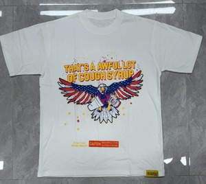 เสื้อยืดคุณภาพสูงขายดี ลายพิมพ์ "THAT'S A AWFUL LOT OF COUGH SYRUP" สไตล์ลำลอง พิมพ์ลายแบบสแกนได้ เสื้อยืดโอเวอร์ไซส์สำหรับผู้ชาย - Product Image 4