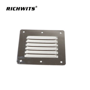 Quincaillerie marine évents de cabine de bateau couvercle de grille de persienne persienne de Ventilation couvercle de grille d'aération estampillé en acier inoxydable 316 - Product Image 6