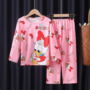 Nuevo Conjunto de Pijamas de Anime Estilo Coreano de 2 Piezas para Mujer, Ropa de Dormir Informal para Mujer, Ropa de Casa de Dibujos Animados, Conjunto de Pijamas para Dormir - Product Image 3