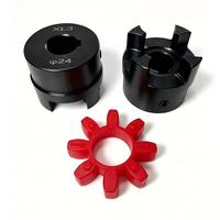 Accouplement flexible en acier XL3 de type fleur de prunier, sur mesure OEM, avec alésage et rainure de tenue finis pour connexion de boîte de vitesses et de pompe