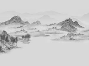 <span class=keywords><strong>Papier</strong></span> <span class=keywords><strong>Peint</strong></span> Mural Personnalisé 3D Chinoiserie Naturelle Peinture Chinoise <span class=keywords><strong>Montagne</strong></span> Autocollant Mural Décoratif - Product Image 5