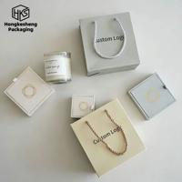 Sacs en papier personnalisés avec logo pour bijoux, colliers, bagues, boucles d'oreilles, bracelets, sacs cadeaux pour bijoux, sacs en papier de luxe, petits sacs d'emballage en papier