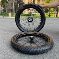 Roues de conversion Supermoto 17 pouces compatibles avec Surron Light Bee X Talaria Sting MX5 E Ride Pro SS3.0 Kit