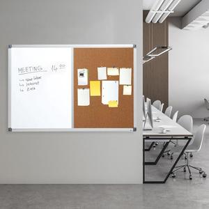 Zoifun kết hợp bảng trắng nút chai mục đích kép bảng thông báo xóa khô bảng trắng từ tính - Product Image 3