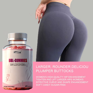 Gomitas de Maca BBL de Marca Privada OEM para Adultos, Mejora de la Belleza, Aumento de Glúteos y Caderas, No Apto para Adolescentes o Niños - Product Image 5