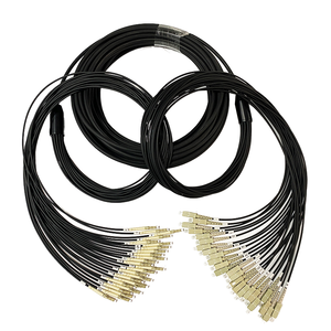Glasfaserkabel TPU-armiert Singlemode 24-adrig G657A1 5,0 mm Durchmesser für den Außenbereich mit Stecker 5G FTTH-Netzwerk - Product Image 3