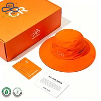 Chapeaux Bob Tendance 2026 à Large Bord Personnalisables avec Cordon Coupe-Vent pour Homme et Femme, Protection Anti-UV, Idéaux pour la Randonnée