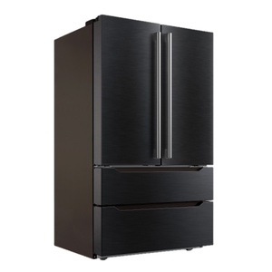 ตู้เย็นแบบประตูฝรั่งเศส 110 โวลต์ 22.5 คิว พร้อมช่องแช่แข็ง - Product Image 1