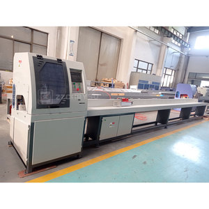 Máquina cortadora de madera de sierra de cinta CNC completamente automática de alta velocidad para longitud de parada y <span class=keywords><strong>corte</strong></span> para aplicación de troncos de carpintería - Product Image 5