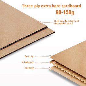 Boîte en papier kraft brun pour le stockage et l'expédition de disques vinyles, emballage personnalisé imprimé pour l'emballage de disques vinyles - Product Image 5