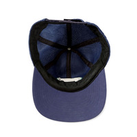 Cappellino da Baseball in Rete a Doppio Strato Blu Navy con Logo Personalizzato, Unisex, Traspirante, Regolabile, per Sport e Attività all'Aperto